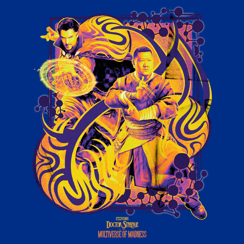 Junior's Marvel Doctor Strange in the Multiverse of Madness Magic Swirl T-Shirt