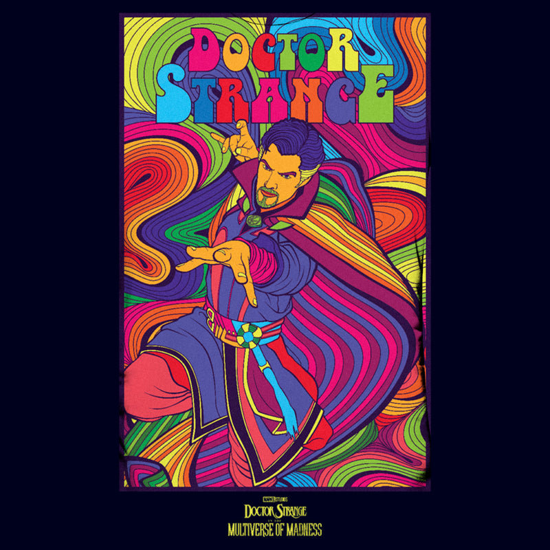 Junior's Marvel Doctor Strange in the Multiverse of Madness Groovy Strange T-Shirt
