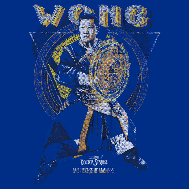 Junior's Marvel Doctor Strange in the Multiverse of Madness Distressed Wong T-Shirt