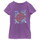 Girl's Marvel Doctor Strange in the Multiverse of Madness Fractured Group Shot T-Shirt