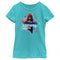 Girl's Marvel Doctor Strange in the Multiverse of Madness America Chavez Paint Splatter T-Shirt
