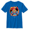 Boy's Marvel Doctor Strange in the Multiverse of Madness Colorful Badge T-Shirt