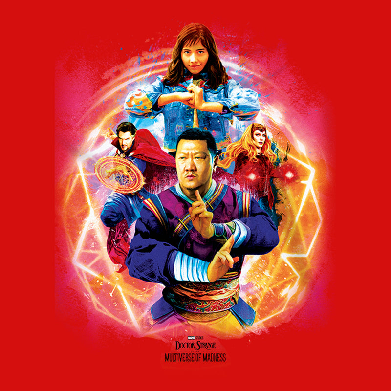 Girl's Marvel Doctor Strange in the Multiverse of Madness Powerful Heroes T-Shirt