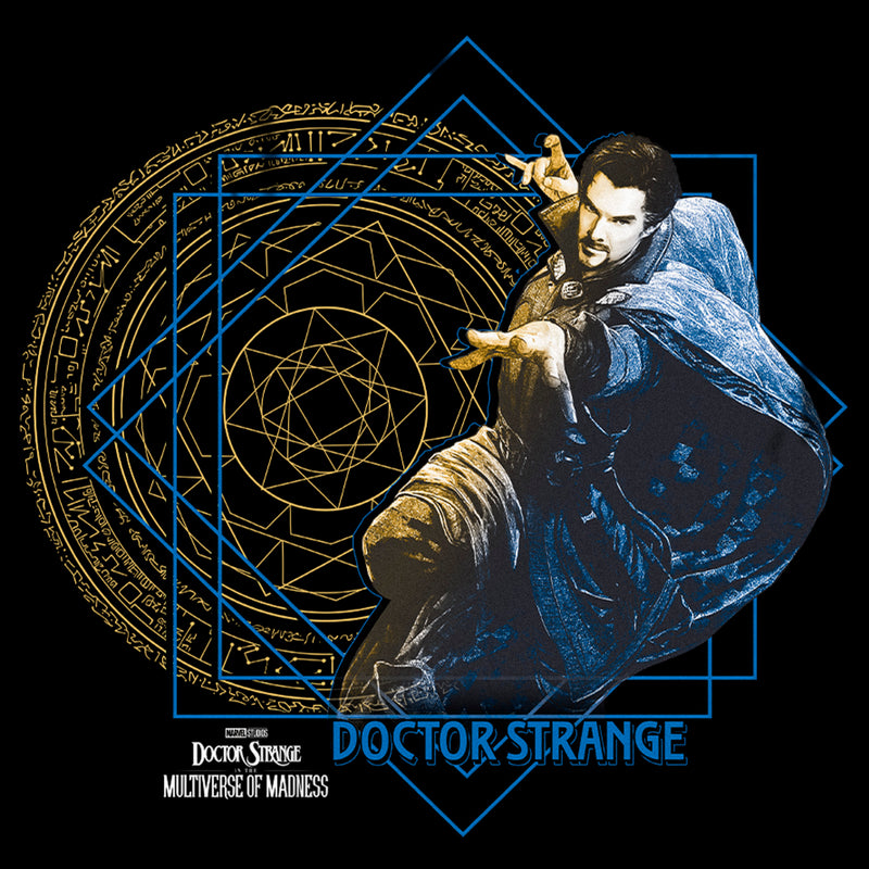 Men's Marvel Doctor Strange in the Multiverse of Madness Geometric Strange T-Shirt