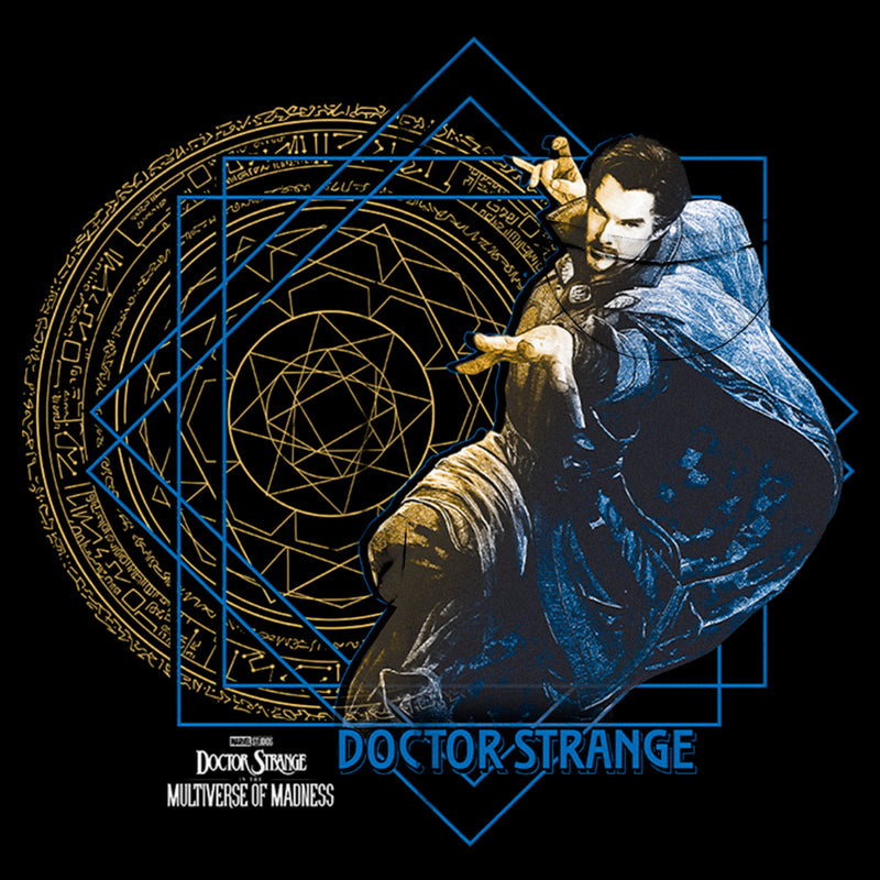 Junior's Marvel Doctor Strange in the Multiverse of Madness Geometric Strange T-Shirt