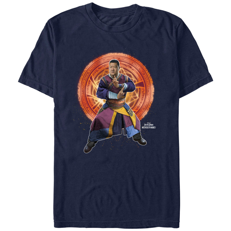 Men's Marvel Doctor Strange in the Multiverse of Madness Wong in Action T-Shirt
