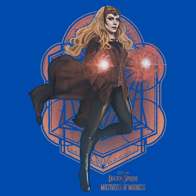 Boy's Marvel Doctor Strange in the Multiverse of Madness Scarlet Witch T-Shirt