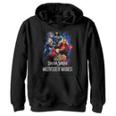 Boy's Marvel Doctor Strange in the Multiverse of Madness Distressed Group Shot Pull Over Hoodie