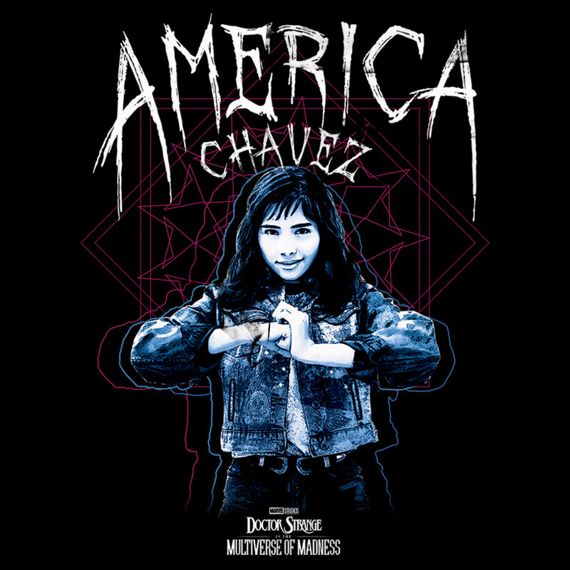 Junior's Marvel Doctor Strange in the Multiverse of Madness America Chavez Solo T-Shirt