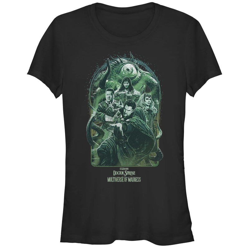 Junior's Marvel Doctor Strange in the Multiverse of Madness Group Shot T-Shirt