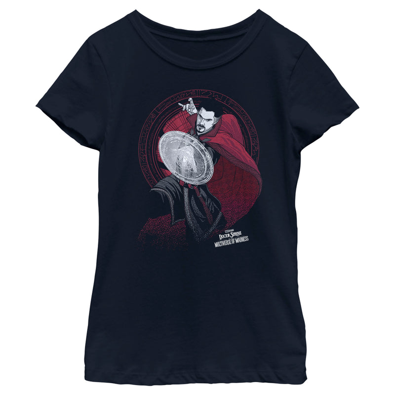 Girl's Marvel Doctor Strange in the Multiverse of Madness Stephen Strange T-Shirt