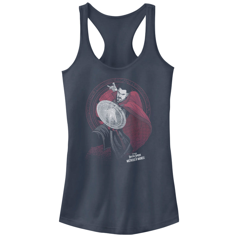 Junior's Marvel Doctor Strange in the Multiverse of Madness Stephen Strange Racerback Tank Top
