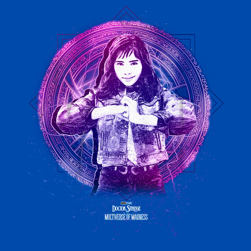 Boy's Marvel Doctor Strange in the Multiverse of Madness Celestial America Chavez T-Shirt