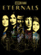 Junior's Marvel Eternals Panel Portraits T-Shirt