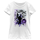 Girl's Marvel Hawkeye Clint Barton Bow Ready Paint Splatter T-Shirt