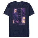 Men's Marvel Hawkeye Purple Panels T-Shirt