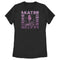 Women's Marvel Hawkeye Kate Bishop Purple Portrait T-Shirt