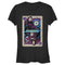 Junior's Marvel Hawkeye and Kate Bishop Playing Card T-Shirt