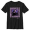 Boy's Marvel Hawkeye Ready To Shoot Bow Purple Box T-Shirt