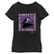 Girl's Marvel Hawkeye Ready To Shoot Bow Purple Box T-Shirt