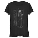 Junior's Marvel Hawkeye Black and White Snapshot T-Shirt