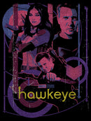 Men's Marvel Hawkeye and Kate Bishop Distressed T-Shirt