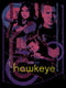 Junior's Marvel Hawkeye and Kate Bishop Distressed T-Shirt