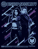 Men's Marvel Hawkeye Kate Bishop Security T-Shirt