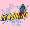 Girl's Marvel: Ms. Marvel Sloth Doodles T-Shirt