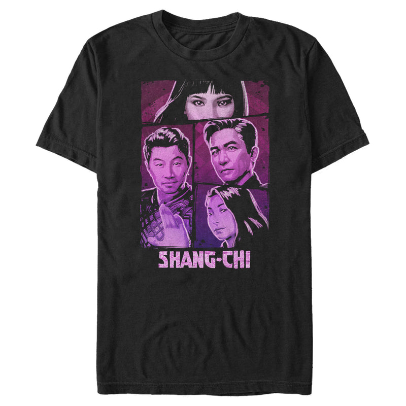 Men's Marvel Shang-Chi and the Legend of the Ten Rings Panel Portraits T-Shirt