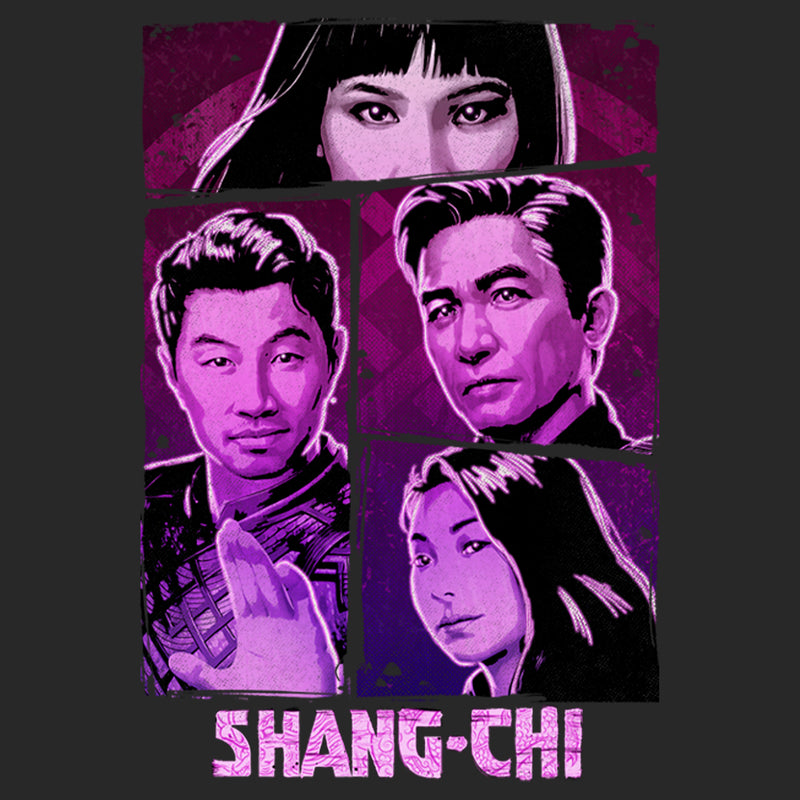 Women's Marvel Shang-Chi and the Legend of the Ten Rings Panel Portraits T-Shirt