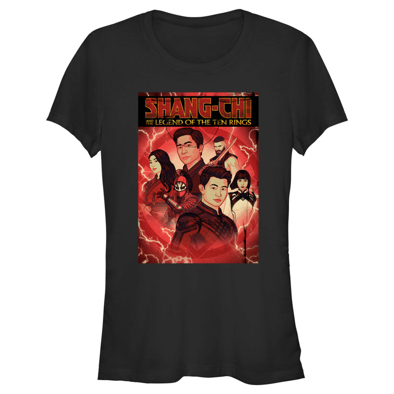 Junior's Marvel Shang-Chi and the Legend of the Ten Rings Poster T-Shirt