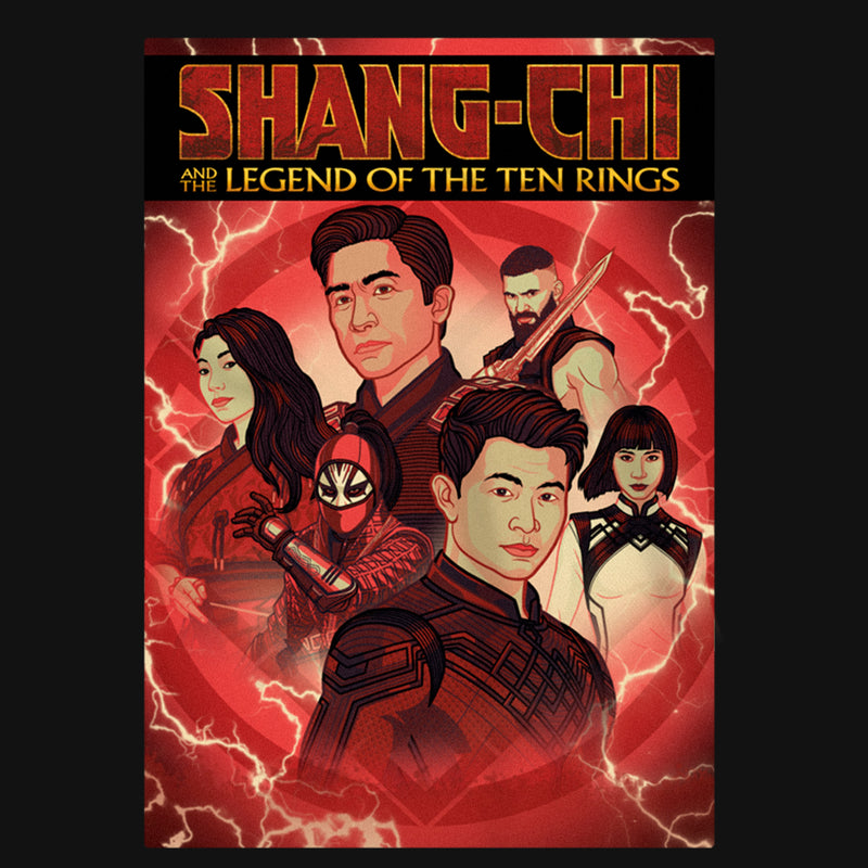 Girl's Marvel Shang-Chi and the Legend of the Ten Rings Poster T-Shirt
