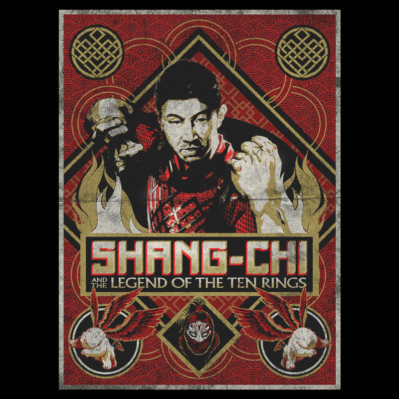 Women's Marvel Shang-Chi and the Legend of the Ten Rings Distressed Poster T-Shirt