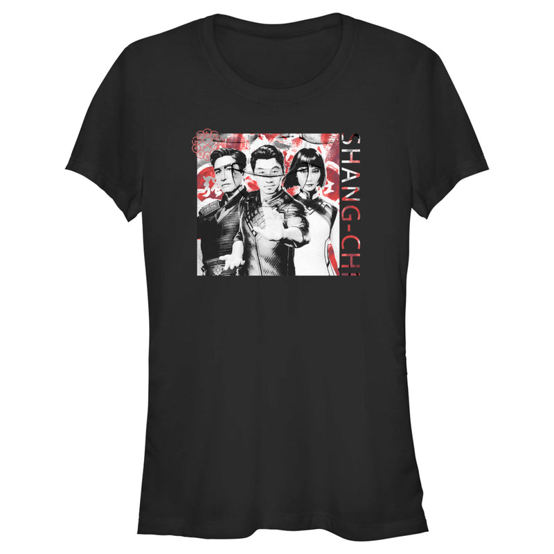 Junior's Marvel Shang-Chi and the Legend of the Ten Rings Family Portrait T-Shirt