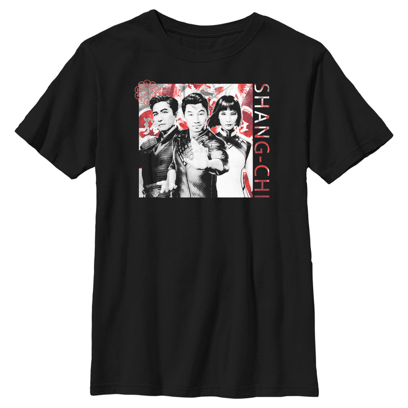 Boy's Marvel Shang-Chi and the Legend of the Ten Rings Family Portrait T-Shirt
