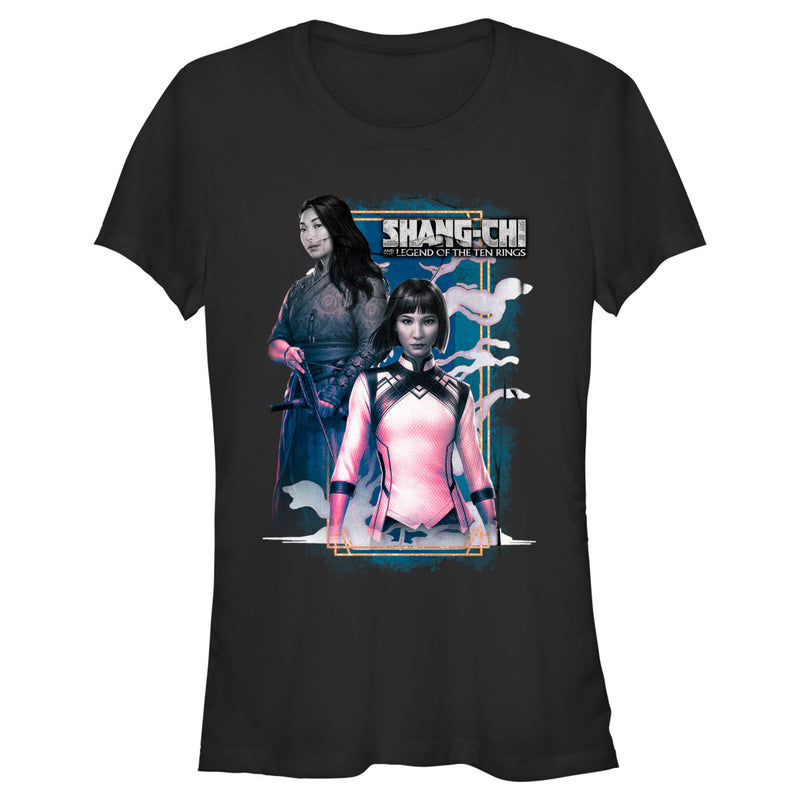 Junior's Marvel Shang-Chi and the Legend of the Ten Rings Katy Chen and Xialing T-Shirt