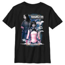 Boy's Marvel Shang-Chi and the Legend of the Ten Rings Katy Chen and Xialing T-Shirt