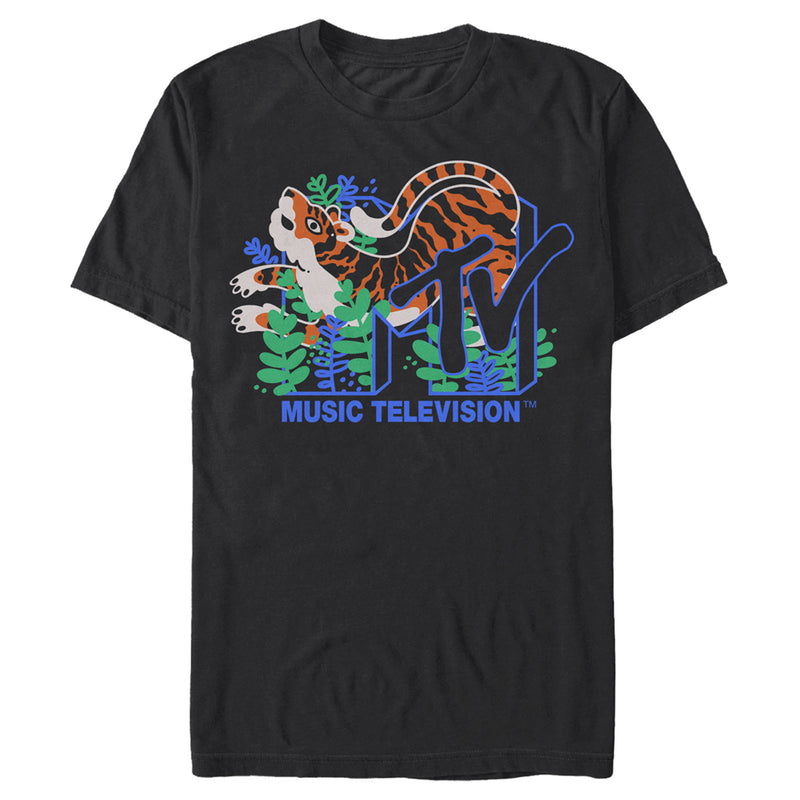 Men's MTV Tiger Logo T-Shirt