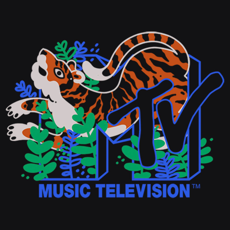 Men's MTV Tiger Logo T-Shirt