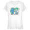 Junior's MTV Distressed Earth Day Logo T-Shirt
