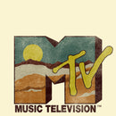 Men's MTV Distressed Mountain Logo T-Shirt