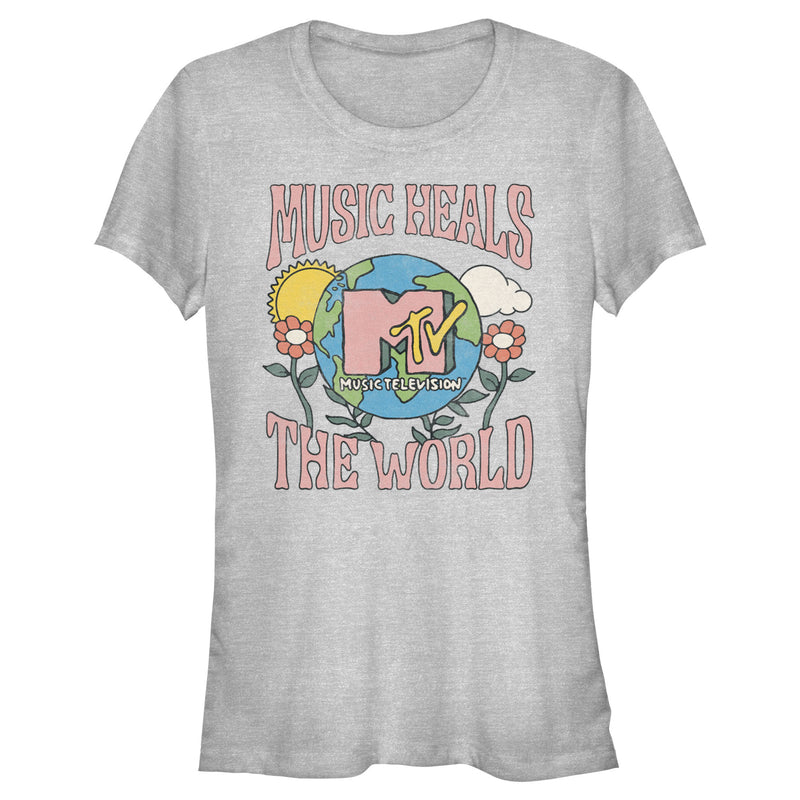 Junior's MTV Music Heals the World T-Shirt