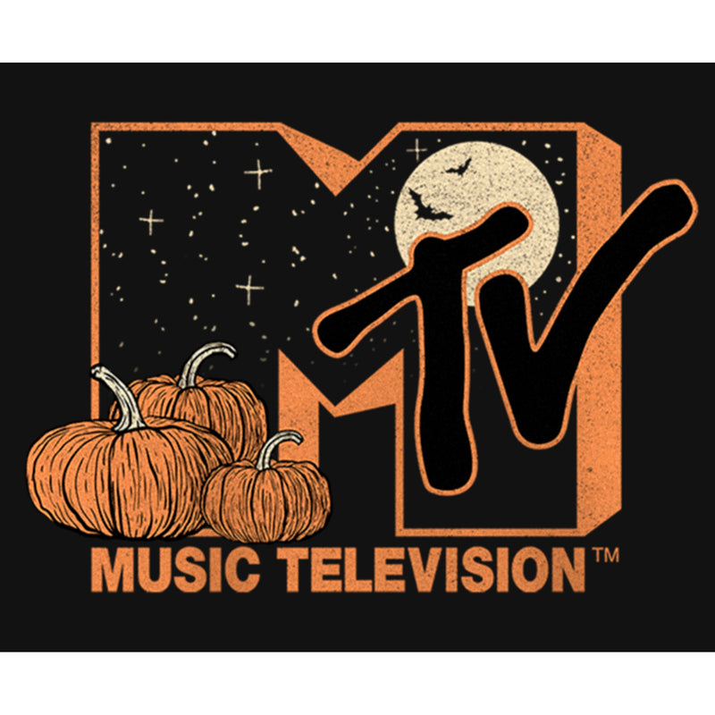 Girl's MTV Pumpkin Patch Logo T-Shirt