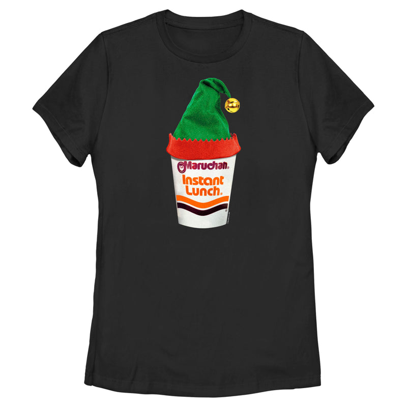 Women's Maruchan Elf Hat Instant Lunch T-Shirt