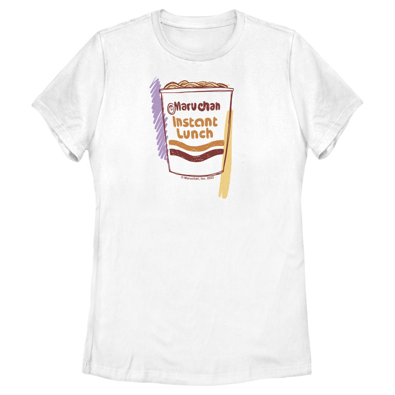 Women's Maruchan Instant Lunch Sketch T-Shirt