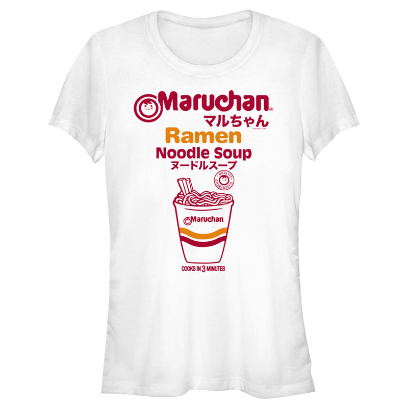 Junior's Maruchan Kanji Noodle Soup T-Shirt