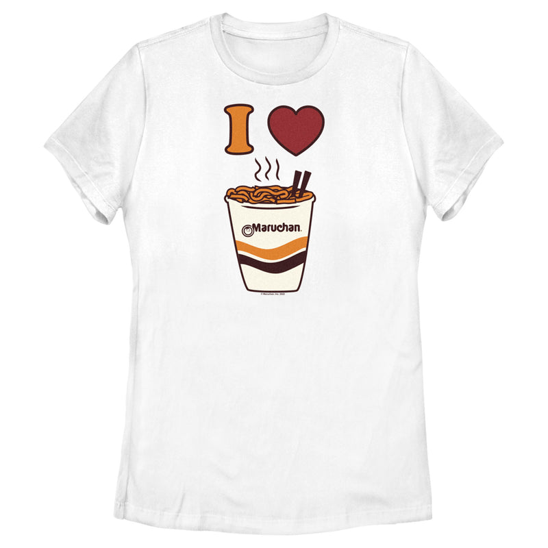 Women's Maruchan I Heart Cup of Noodles T-Shirt