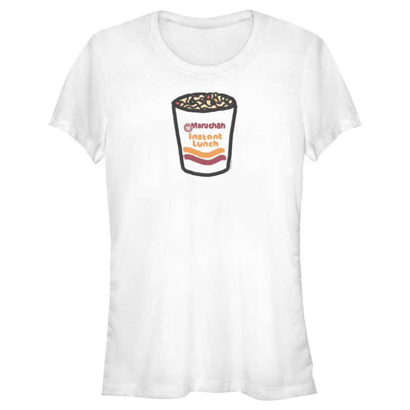 Junior's Maruchan Instant Lunch Drawing T-Shirt