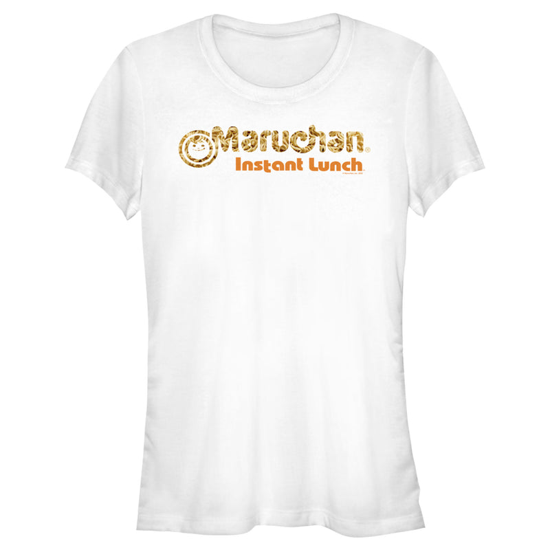 Junior's Maruchan Instant Lunch Logo Noodle Fill T-Shirt